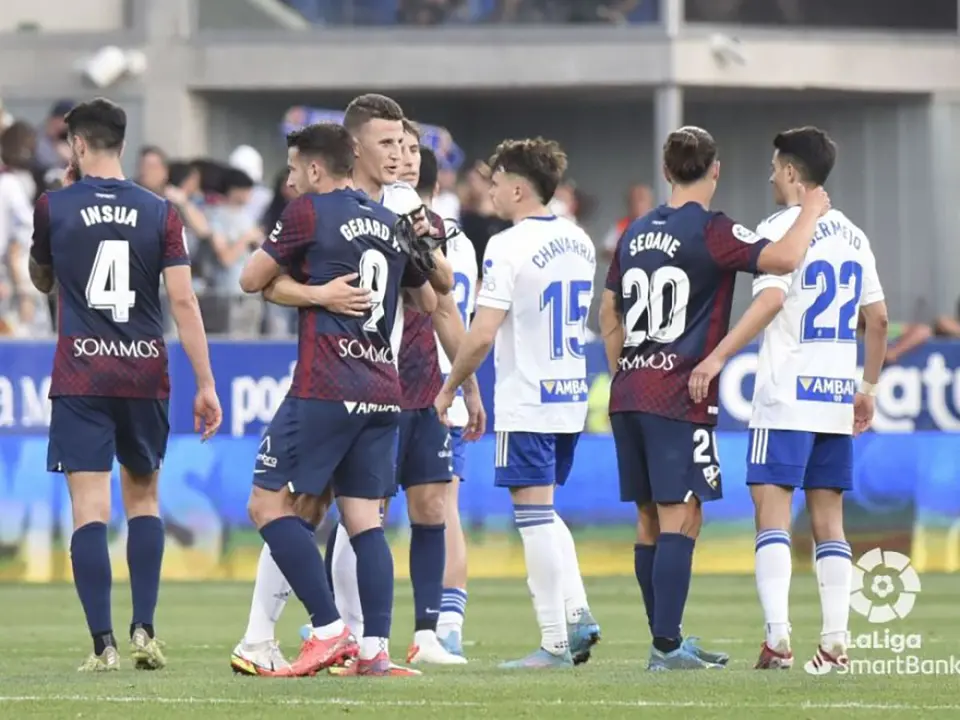 El Alcoraz y La Romareda acumulan 21 y 20 goles en sus primeros seis encuentros. Foto de archivo.