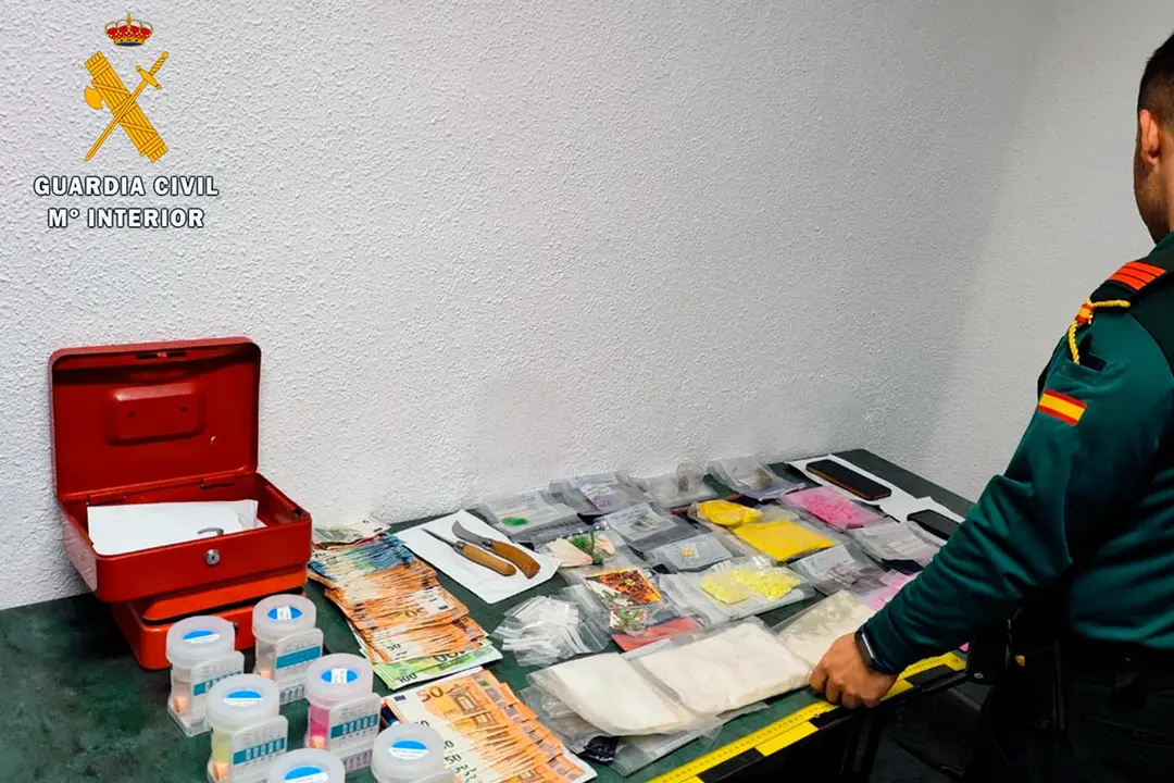 Con esta actuaci&oacute;n se considera desmantelado un punto de venta de sustancias estupefacientes en Castiliscar