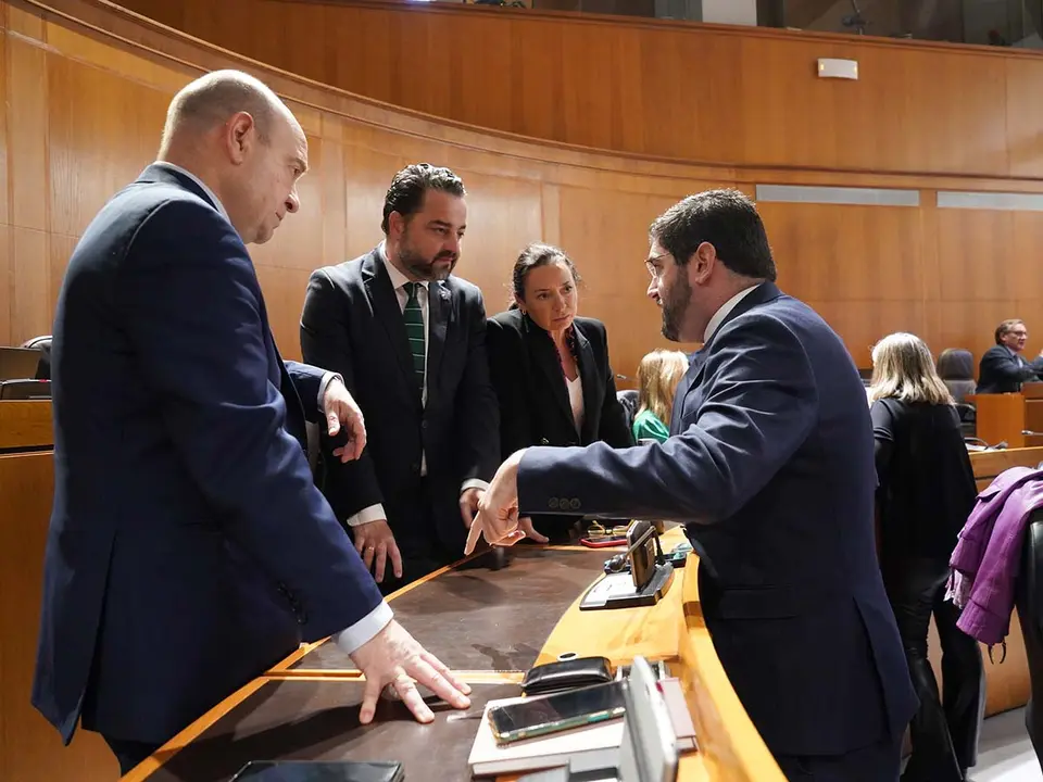 Laborda, el concejal que podr&iacute;a dar a Orduna la mayor&iacute;a absoluta, anunci&oacute; este lunes su salida de Vox despu&eacute;s de ser cesado previamente de la Portavoc&iacute;a. Foto: Cortes de Arag&oacute;n