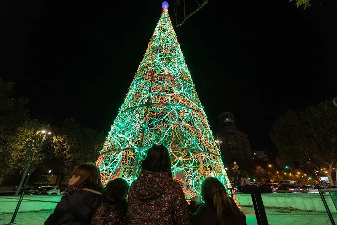 historia luces Navidad Zaragoza