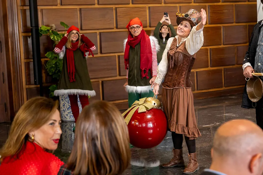 Presentaci&oacute;n de la Navidad en el Ayuntamiento de Zaragoza