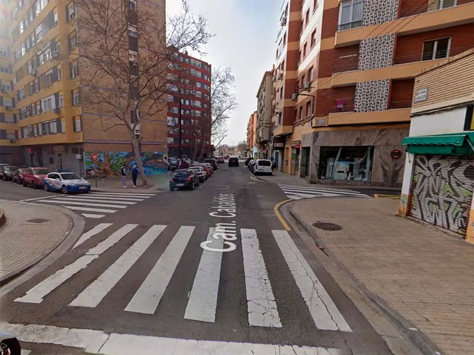 El hombre fue trasladado al hospital con lesiones graves