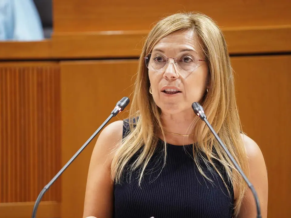Al&oacute;s, secretaria general del PP Arag&oacute;n, ha sido alcaldesa de Huesca, senadora, diputada nacional y auton&oacute;mica. Foto: Cortes de Arag&oacute;n