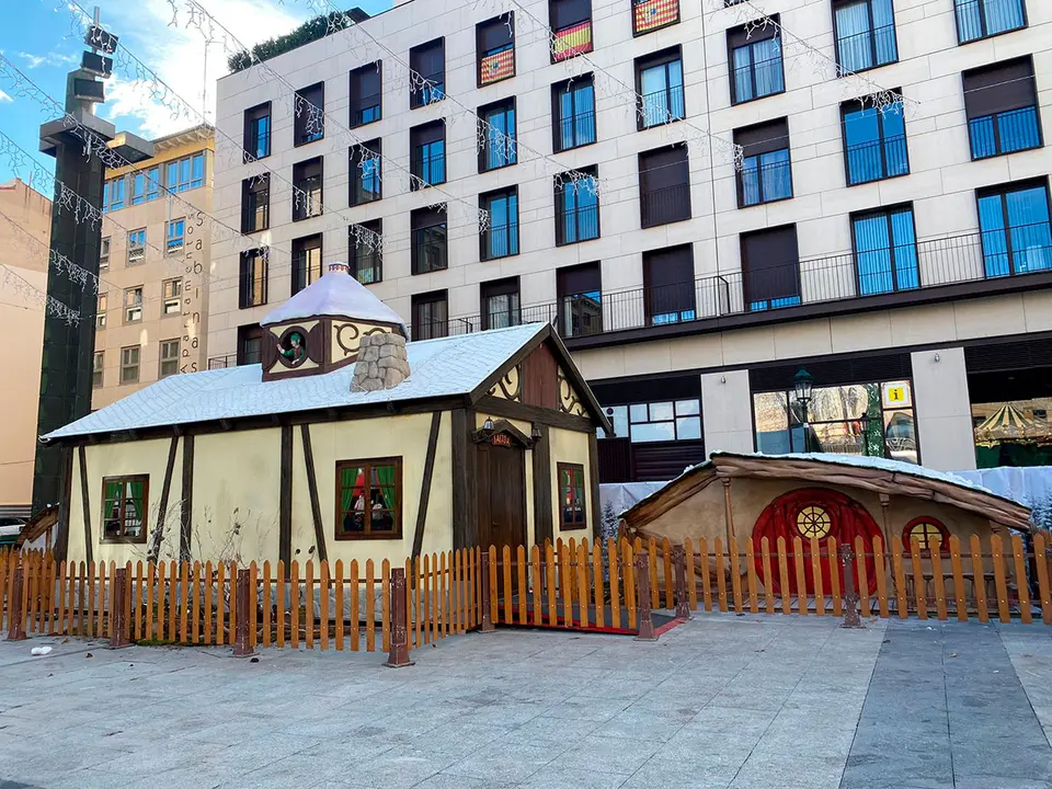 Casita Pap&aacute; Noel de Zaragoza