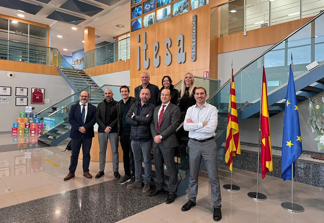 Jurado del Premio de Arquitectura durante la visita a Itesal