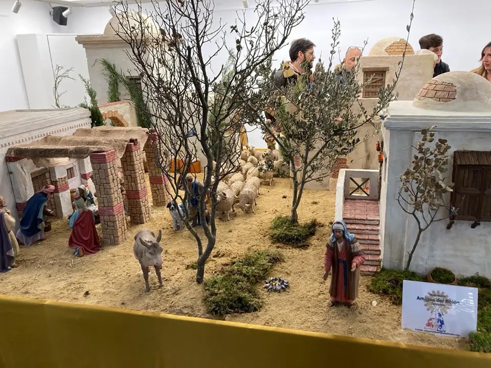 En este Bel&eacute;n se re&uacute;nen piezas procedentes de Barcelona, Jerez, Bollullos del Condado (Huelva) y Pamplona. Fotograf&iacute;a: Ayuntamiento de Zaragoza.