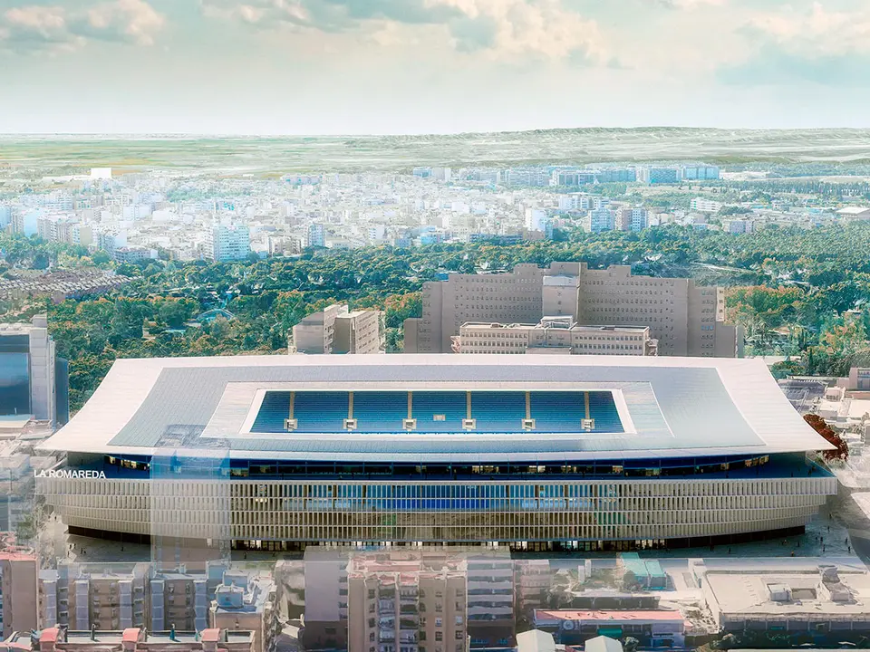 El nuevo estadio de Zaragoza ser&aacute; una de las novedades del Mundial 2030