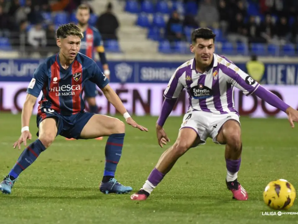 El partido se disputa el domingo a partir de las 21.00 horas en El Alcoraz. Fotograf&iacute;a: LaLiga.