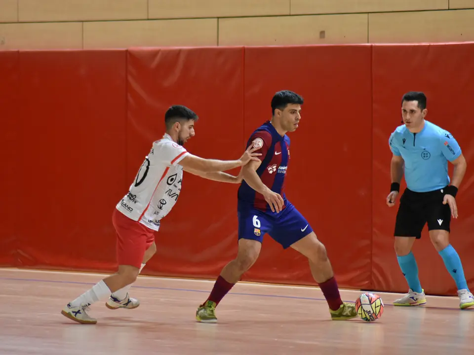 Los de Alfonso Rodr&iacute;guez jugaron un gran partido en defensa. Fotograf&iacute;a: Sandra Valero.