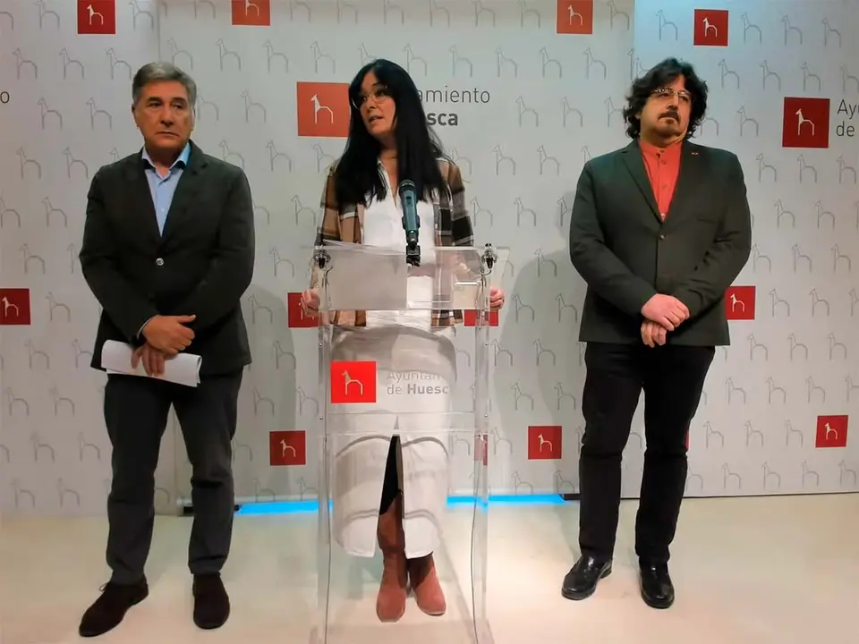 Pese a la salida de Antonio Laborda de Vox, Orduna ha optado por ratificar el pacto que ya existe en la DGA. Foto: Ayuntamiento de Huesca