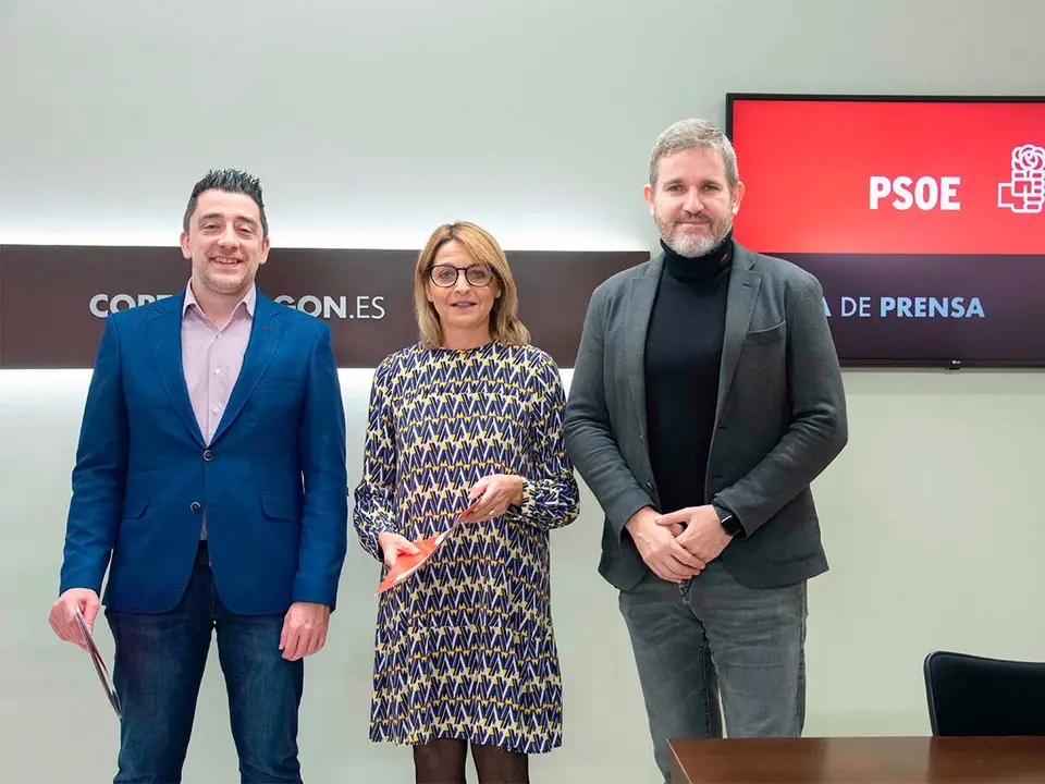 El PSOE contin&uacute;a explicando sus enmiendas a los Presupuestos. Foto: PSOE Arag&oacute;n