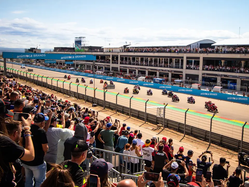 MotoGP y WorldSBK ser&aacute;n las puntas de lanza de una temporada 2024 en la que el Karting y el Motocross ser&aacute;n tambi&eacute;n protagonistas junto a otras novedades. Fotograf&iacute;a: MotorLand Arag&oacute;n.