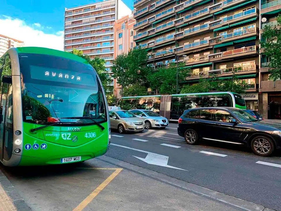 bus huelga zaragoza avanza