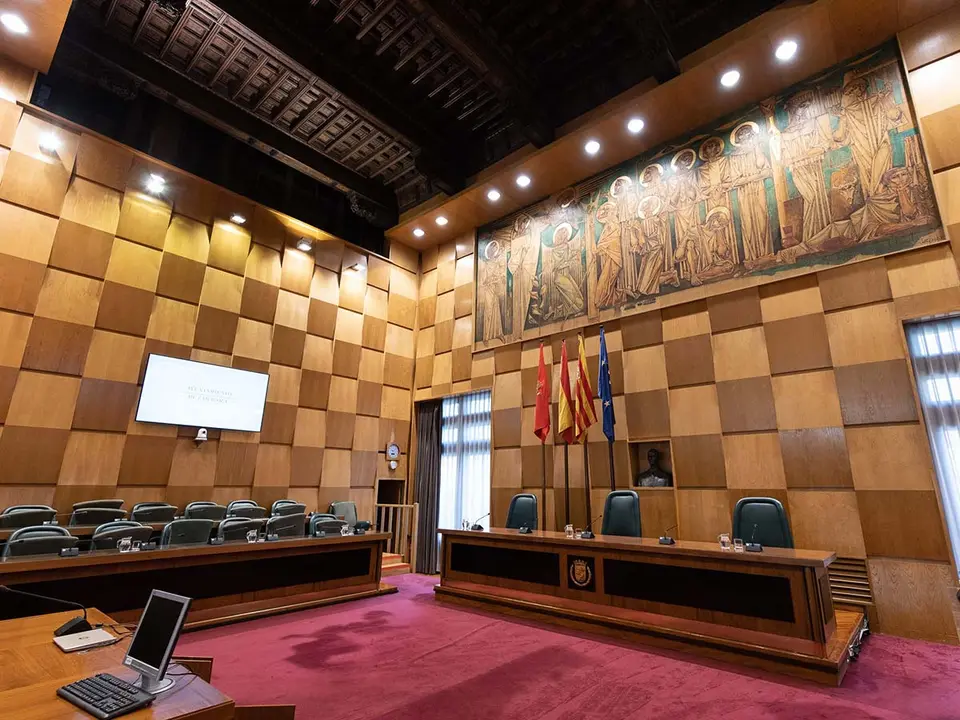 Ayuntamiento de Zaragoza Pleno Municipal Presupuesto 2024