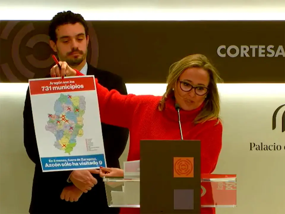 P&eacute;rez ha lamentado que Azc&oacute;n est&eacute; m&aacute;s pendiente del &ldquo;AVE a Madrid&rdquo; que de la &ldquo;realidad aragonesa&rdquo;