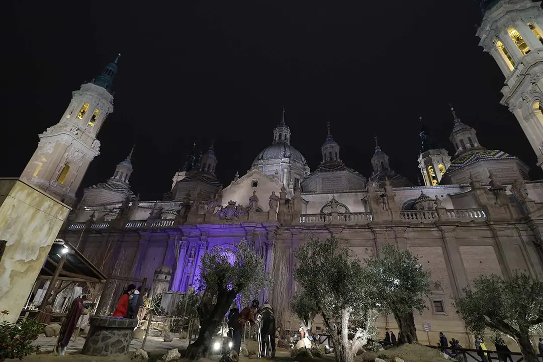 Bel&eacute;n de la plaza del Pilar