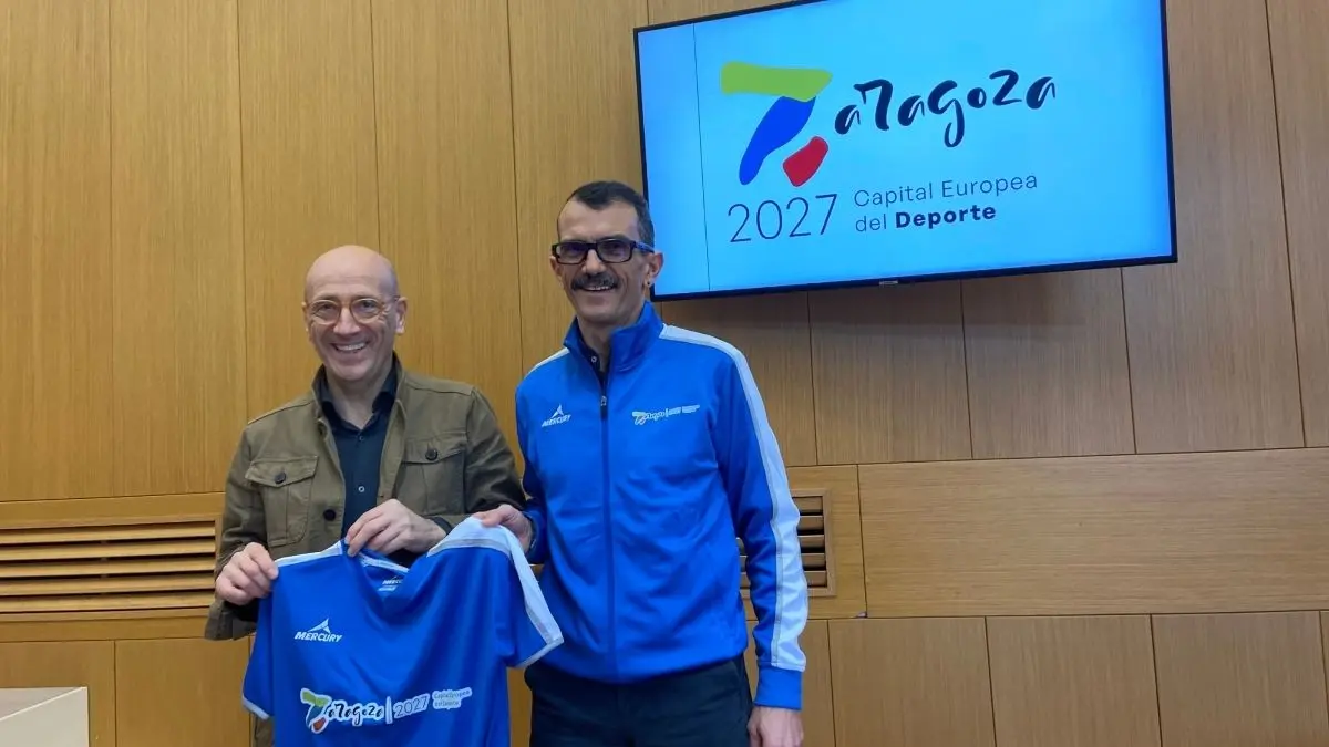 F&eacute;lix Brocate y Jes&uacute;s S&aacute;nchez han presentado esta ma&ntilde;ana los doce retos del paratriatleta.