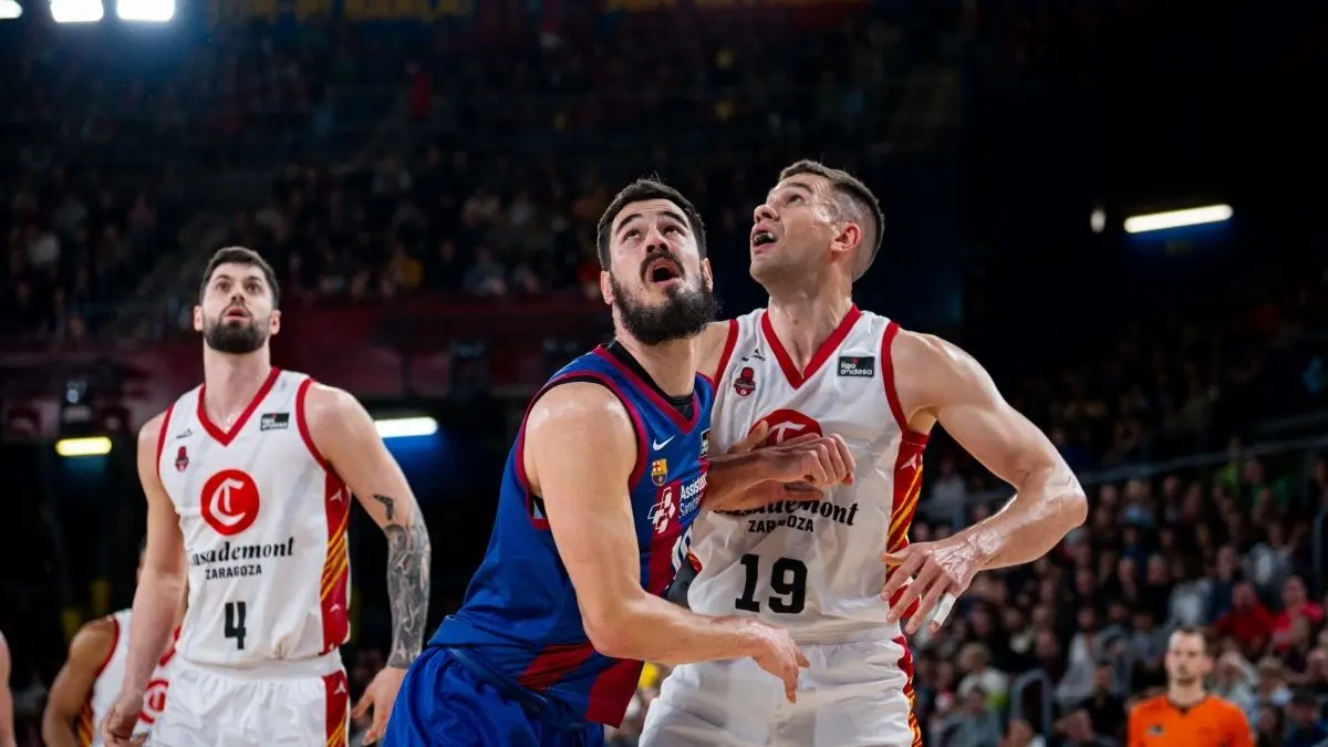 El Casademont cae en el Palau. Foto: @FCBbasket.
