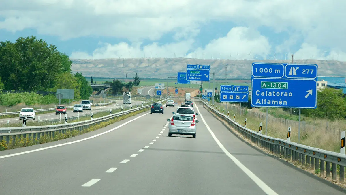 Imagen de archivo de una carretera