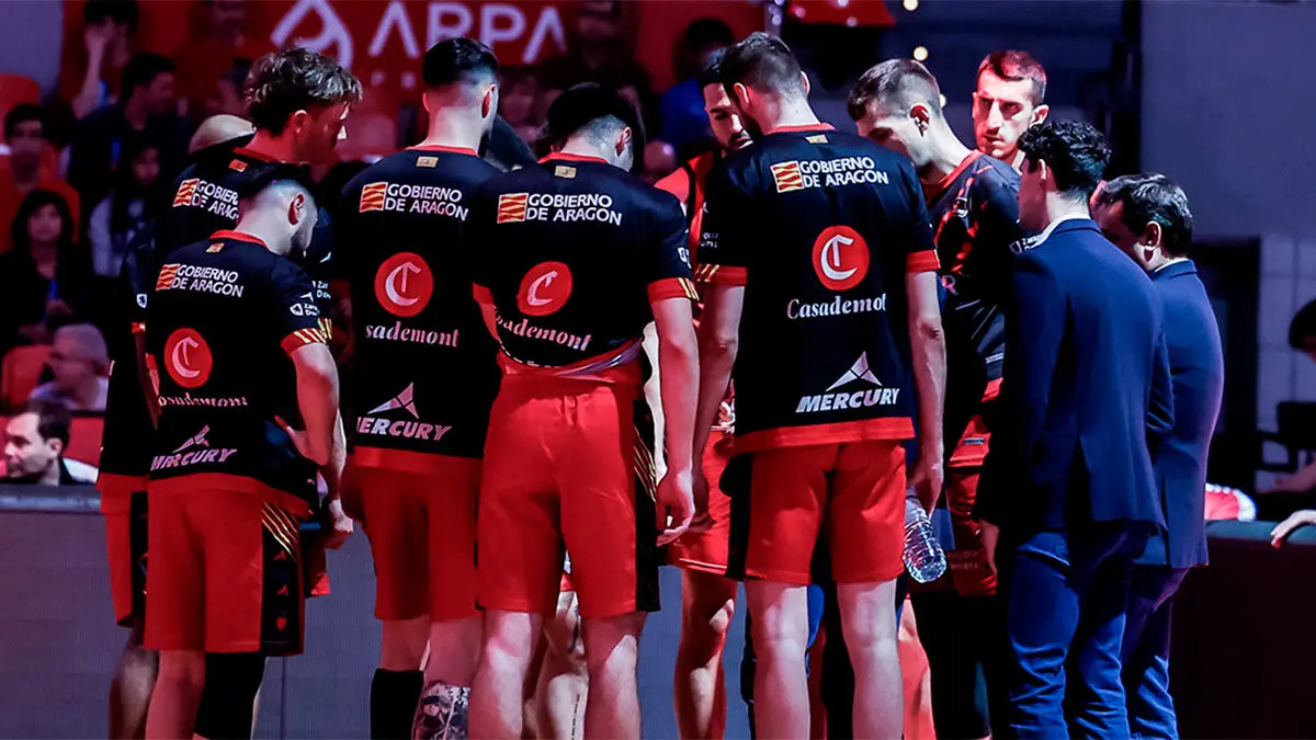 Casademont Zaragoza necesita volver a ganar. Foto: Basket Zaragoza