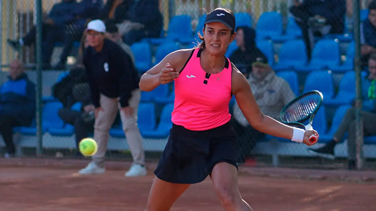 Leyre Romero contin&uacute;a su camino en el Open de Arag&oacute;n. Foto: David Pastor.