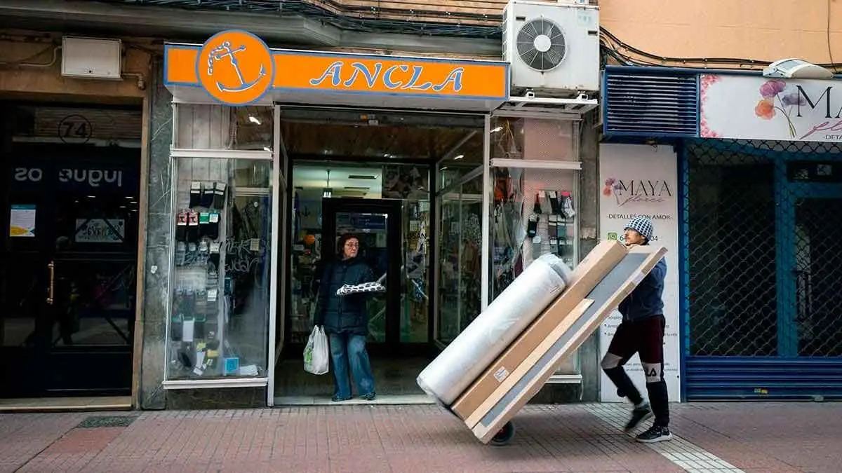 Imagen de archivo de un comercio
