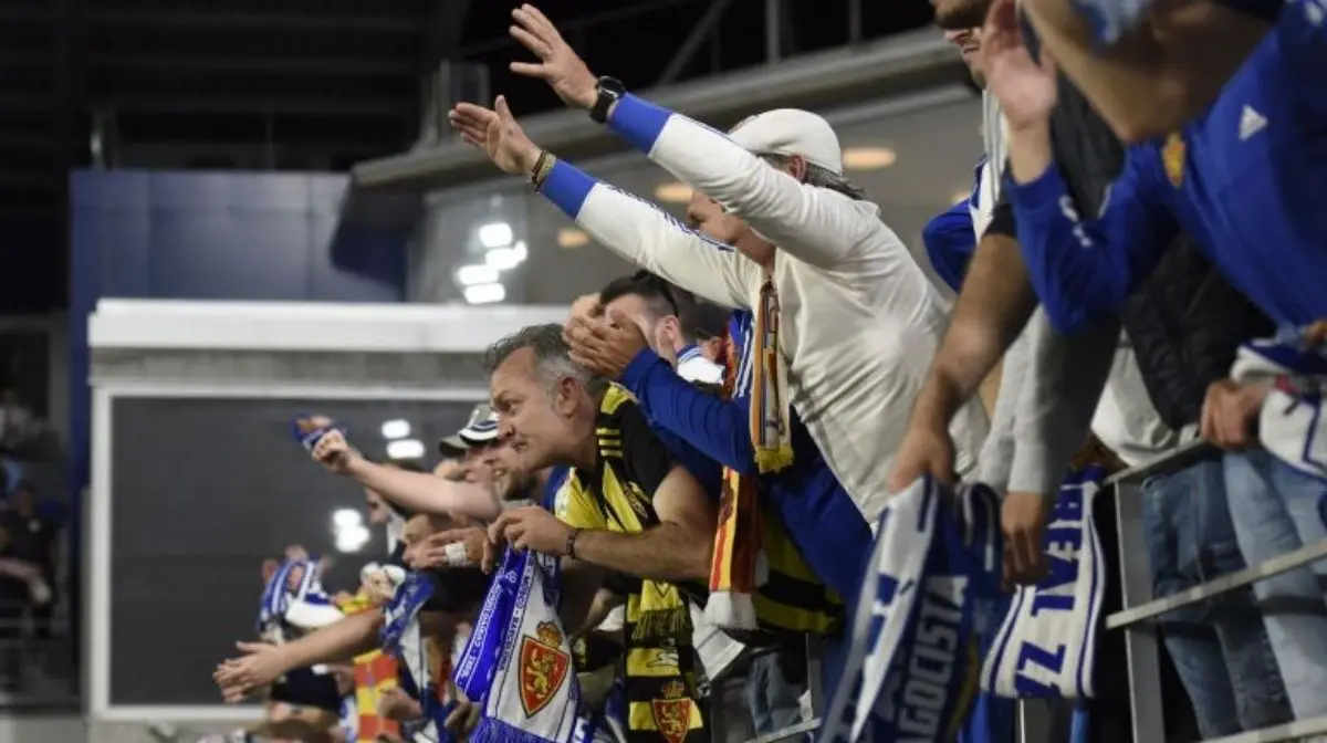 Agotadas las 100 entradas para el estreno liguero del Real Zaragoza. Foto: LaLiga Hypermotion.