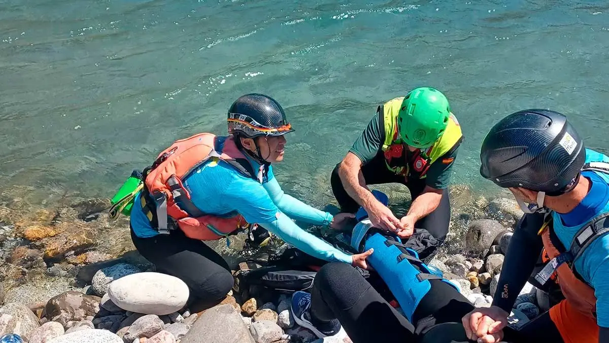 Rotura de pierna y fracturas de tobillo: rescates en el Pirineo con la llegada del buen tiempo