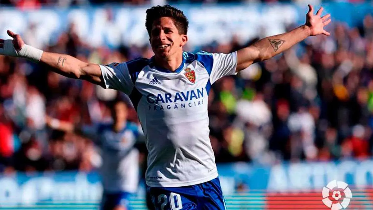 Giuliano marc&oacute; dos goles y dej&oacute; encarrilada la permanencia. Foto: LaLiga