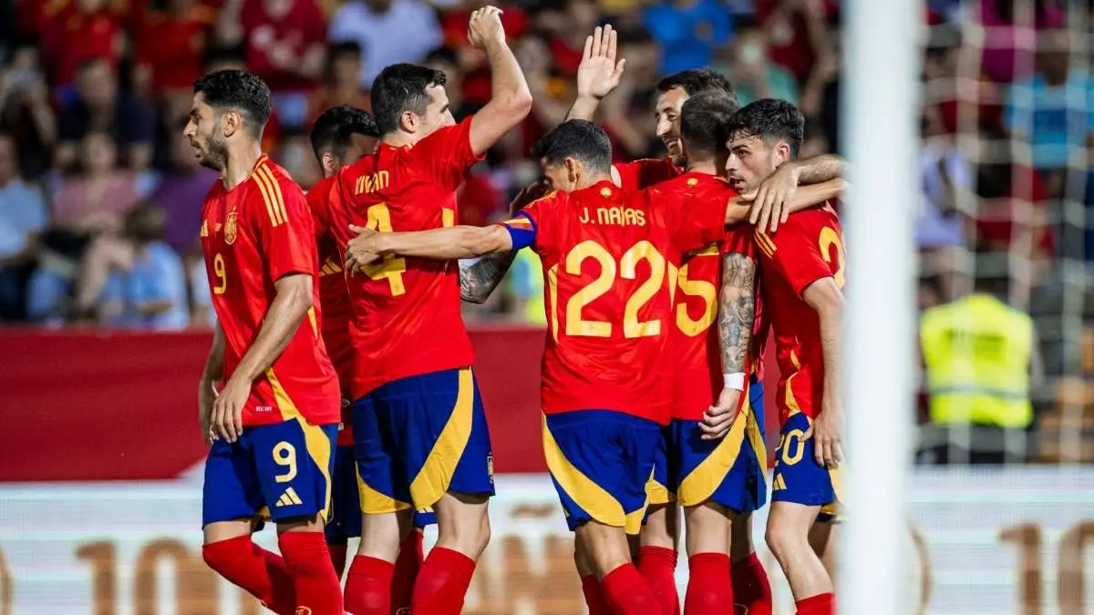 Espa&ntilde;a se mide a Croacia en su debut en la Eurocopa. Foto: @SEfutbol.