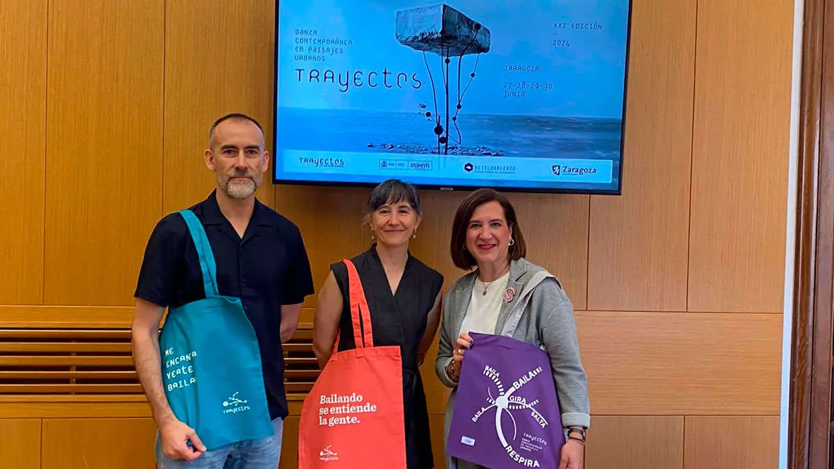 El Festival de danza Trayectos invade Zaragoza con nuevos escenarios como La Aljafer&iacute;a o Pontoneros