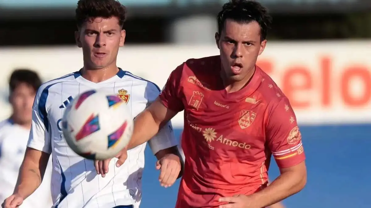 Gori Gracia fue uno de los jugadores destacados del Real Zaragoza. Foto: CD Calahorra.