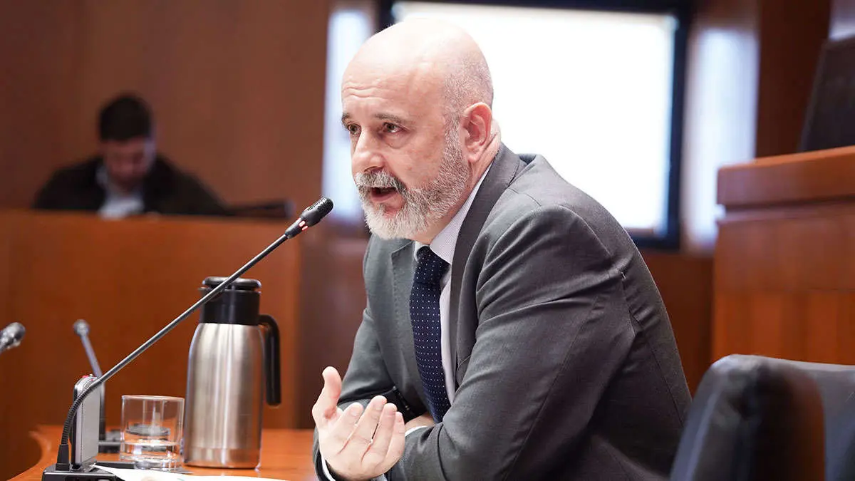 El exdirector de Despoblaci&oacute;n, Juan Manuel Hern&aacute;ndez. Foto: Cortes de Arag&oacute;n