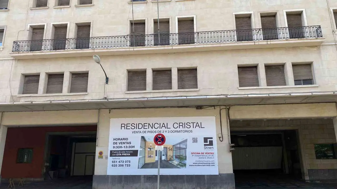 Residencial Cristal har&aacute; viviendas encima de la comisar&iacute;a de la Polic&iacute;a Nacional en avenida de Valencia