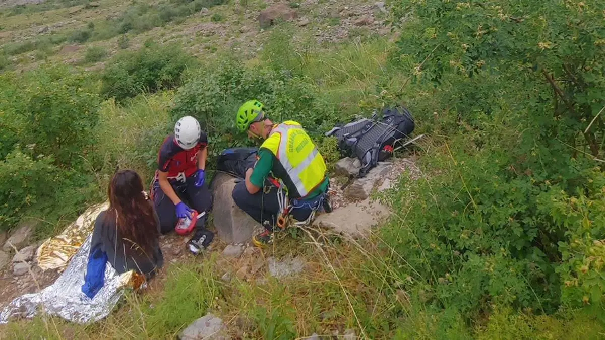 La cifra de rescates en el Pirineo aragon&eacute;s vuelve a subir hasta los 18 auxilios este fin de semana