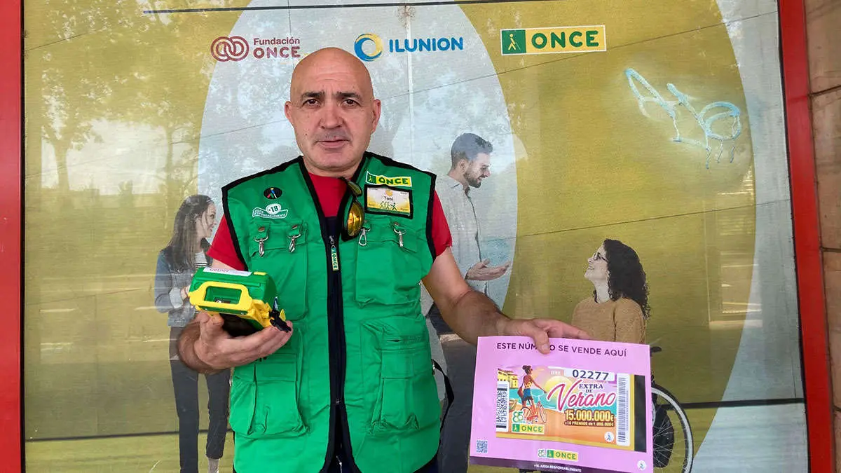 Un mill&oacute;n de euros caen en Zaragoza con el Sorteo Extraordinario de Verano de la ONCE