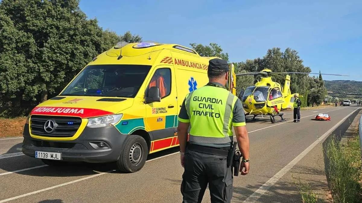 Un ni&ntilde;o de cuatro a&ntilde;os es atropellado frente al camping de Alqu&eacute;zar, en Huesca