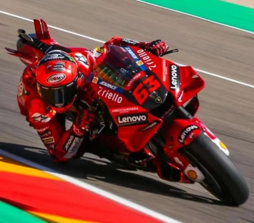 Pecco Bagania llega a Arag&oacute;n como l&iacute;der del mundial a tan solo cinco puntos de Jorge Mart&iacute;n