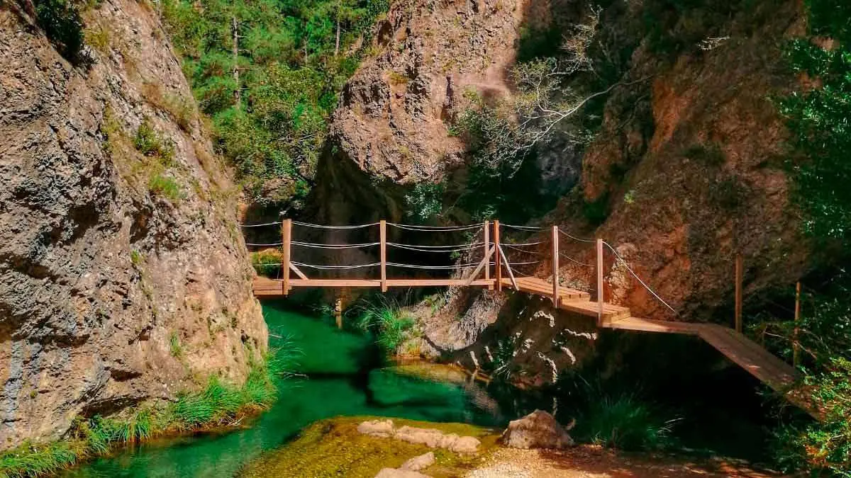 Ruta del Parrizal en Beceite