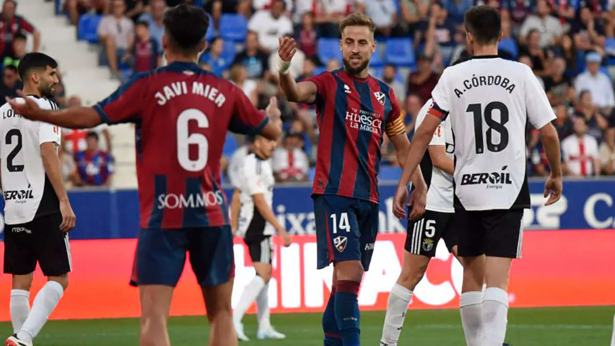 Un fallo de Pulido y una genialidad de C&oacute;rdoba termin&oacute; con el 0-1 contra la S.D. Huesca. Foto: LaLiga