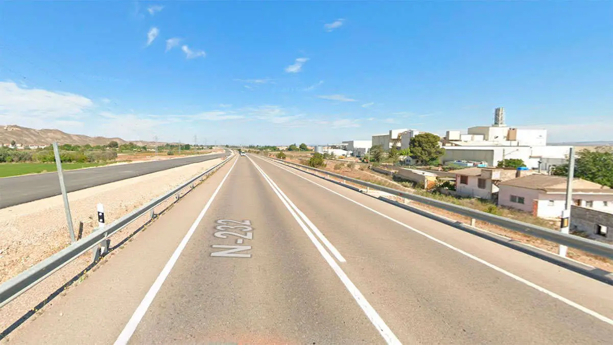 Punto aproximado del accidente