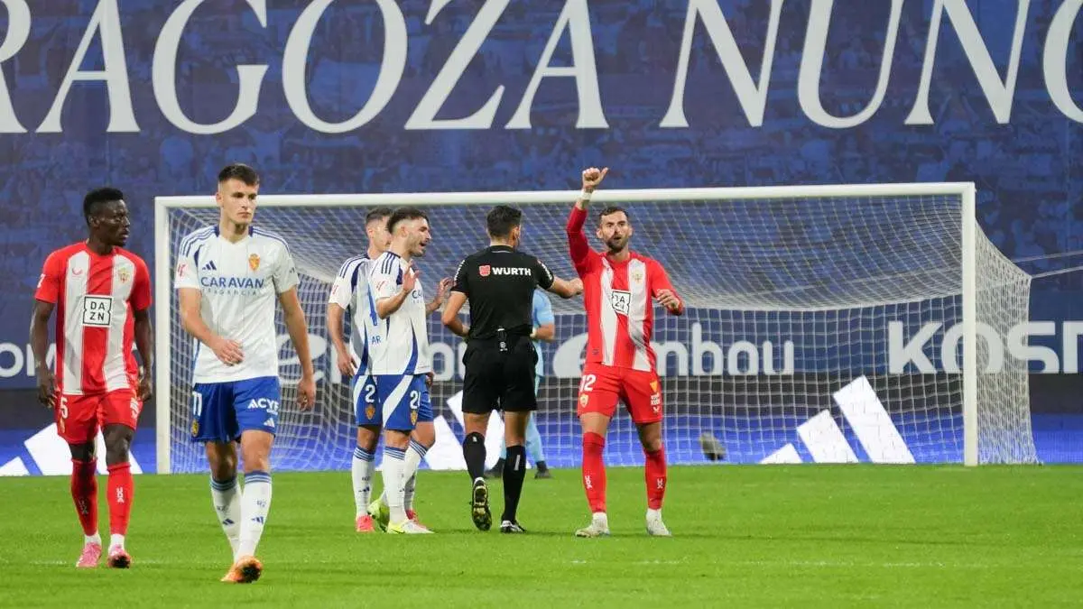 El Real Zaragoza visita al Almer&iacute;a este s&aacute;bado. Foto: Pilar &Aacute;lvarez
