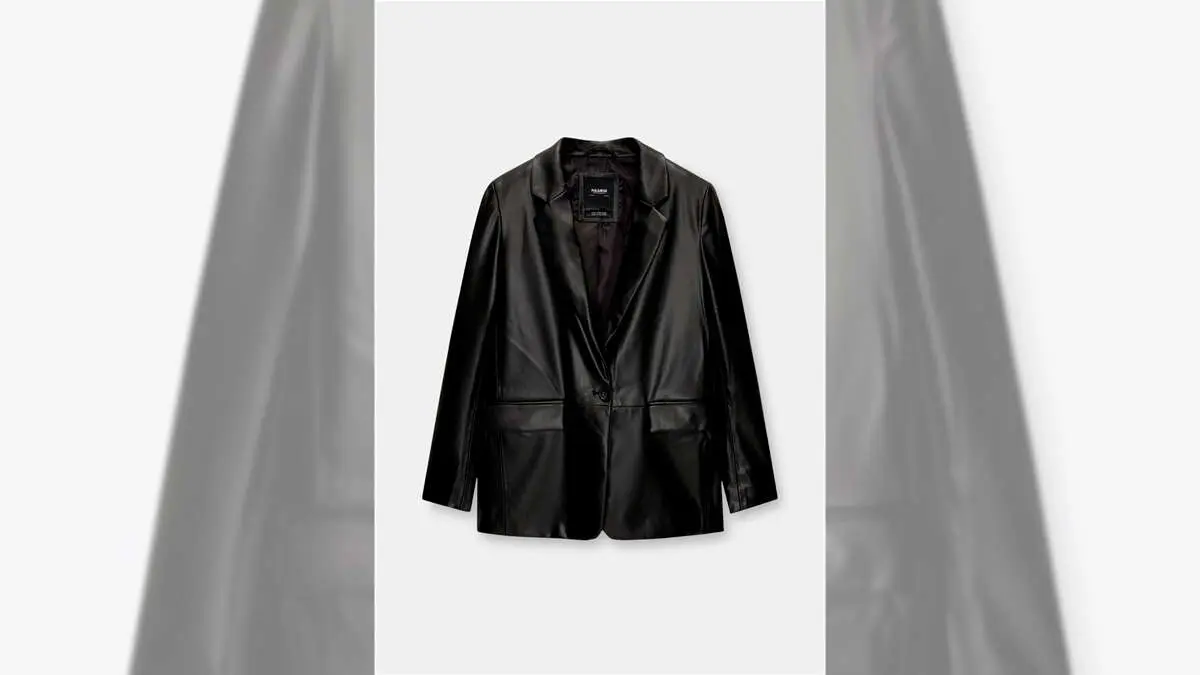 blazer-cuero