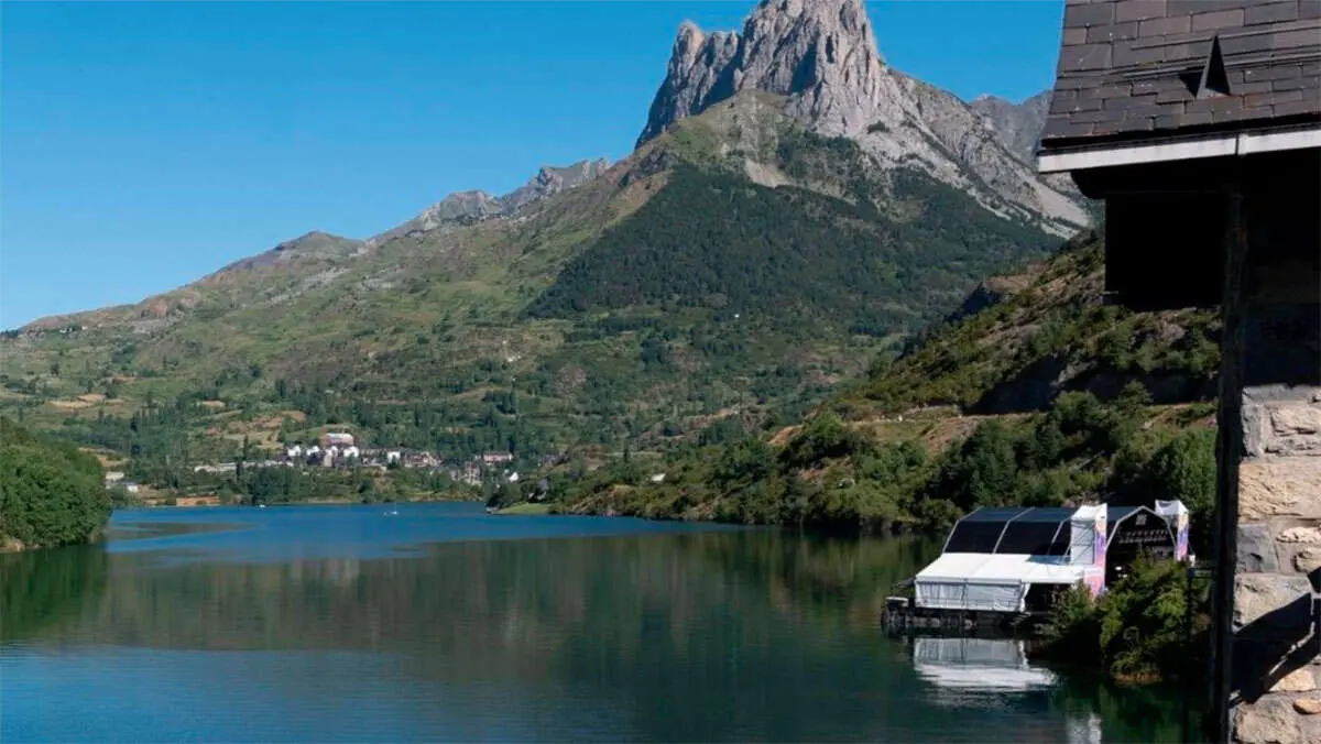 Embalse de Lanuza, en Huesca. Foto: DGA
