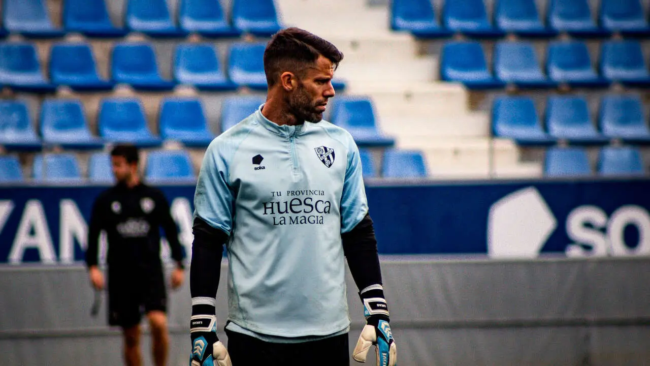 Dani Jim&eacute;nez considera que est&aacute;n en una situaci&oacute;n id&iacute;lica. Foto: S.D. Huesca.