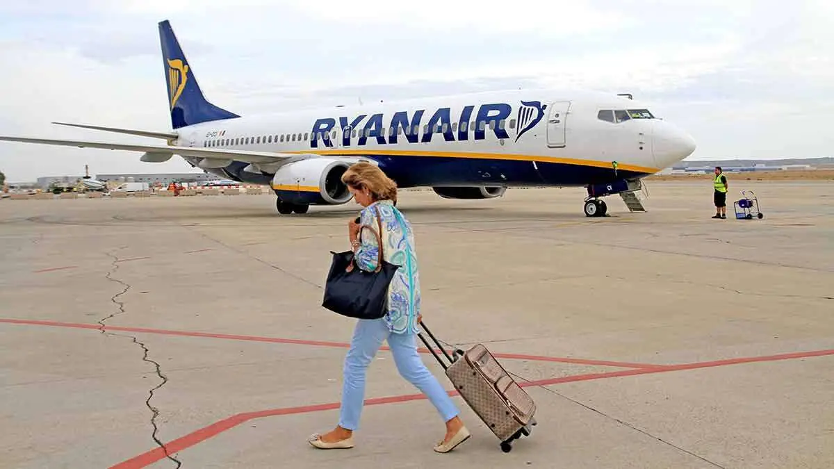 Imagen de archivo de un avi&oacute;n de Ryanair. Foto: V.G. / Actualidad Media