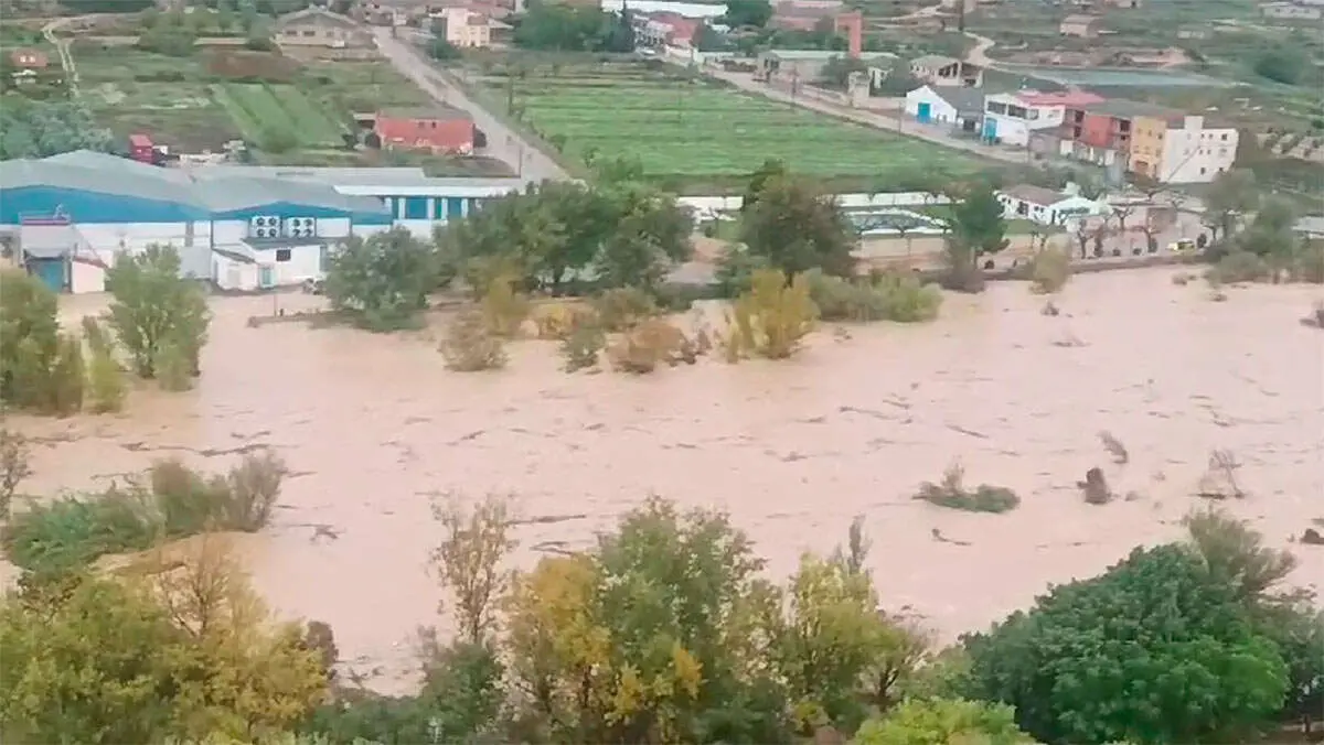 La DANA ocurrida en octubre ya provoc&oacute; la crecida s&uacute;bita del r&iacute;o Matarra&ntilde;a