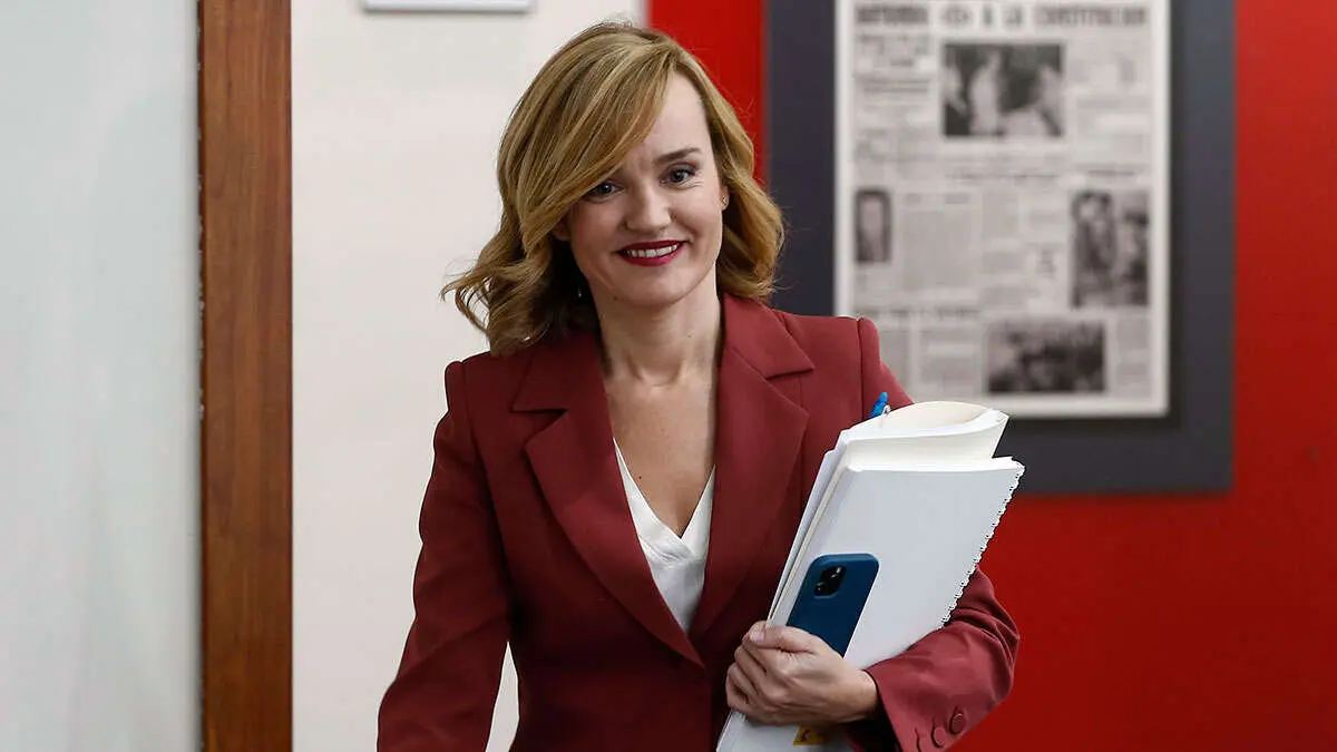 La ministra de Educaci&oacute;n, Pilar Alegr&iacute;a. Foto: Moncloa