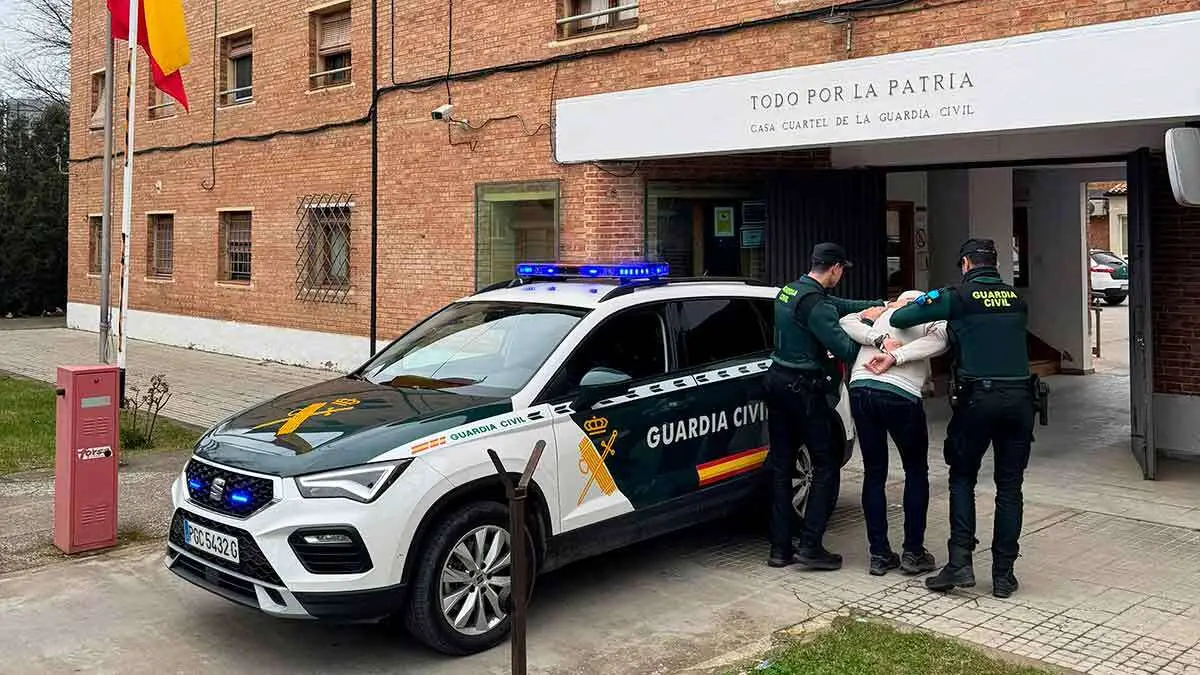 La Guardia Civil de Barnastro localiz&oacute; al presunto autor del robo con intimidaci&oacute;n tres d&iacute;as despu&eacute;s de los hechos