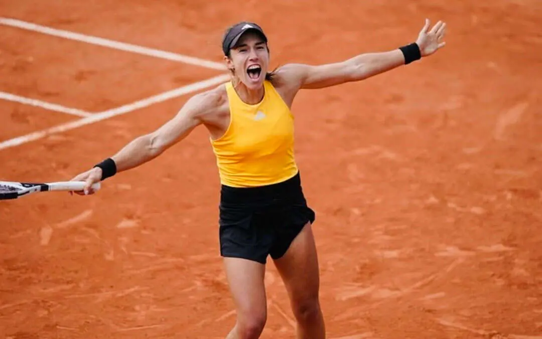 Irene Burillo, durante Roland Garros en 2024. Foto de archivo.